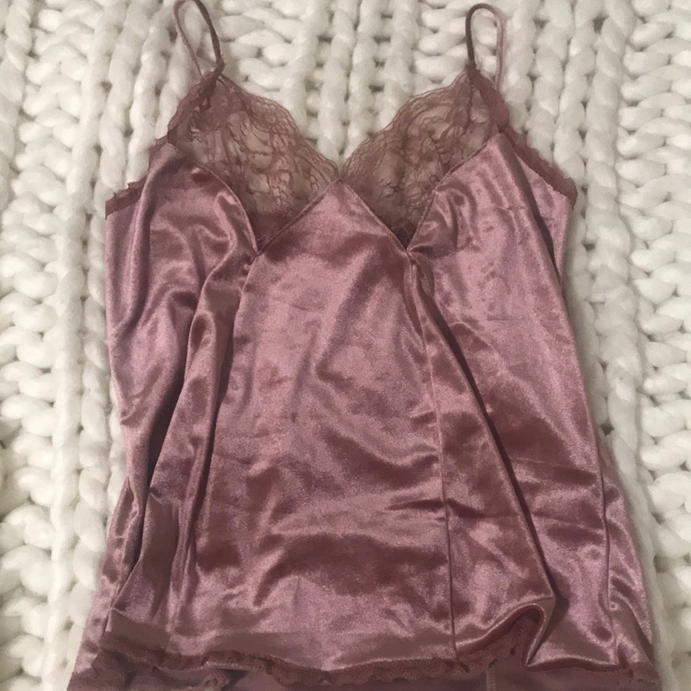 Lace tank top